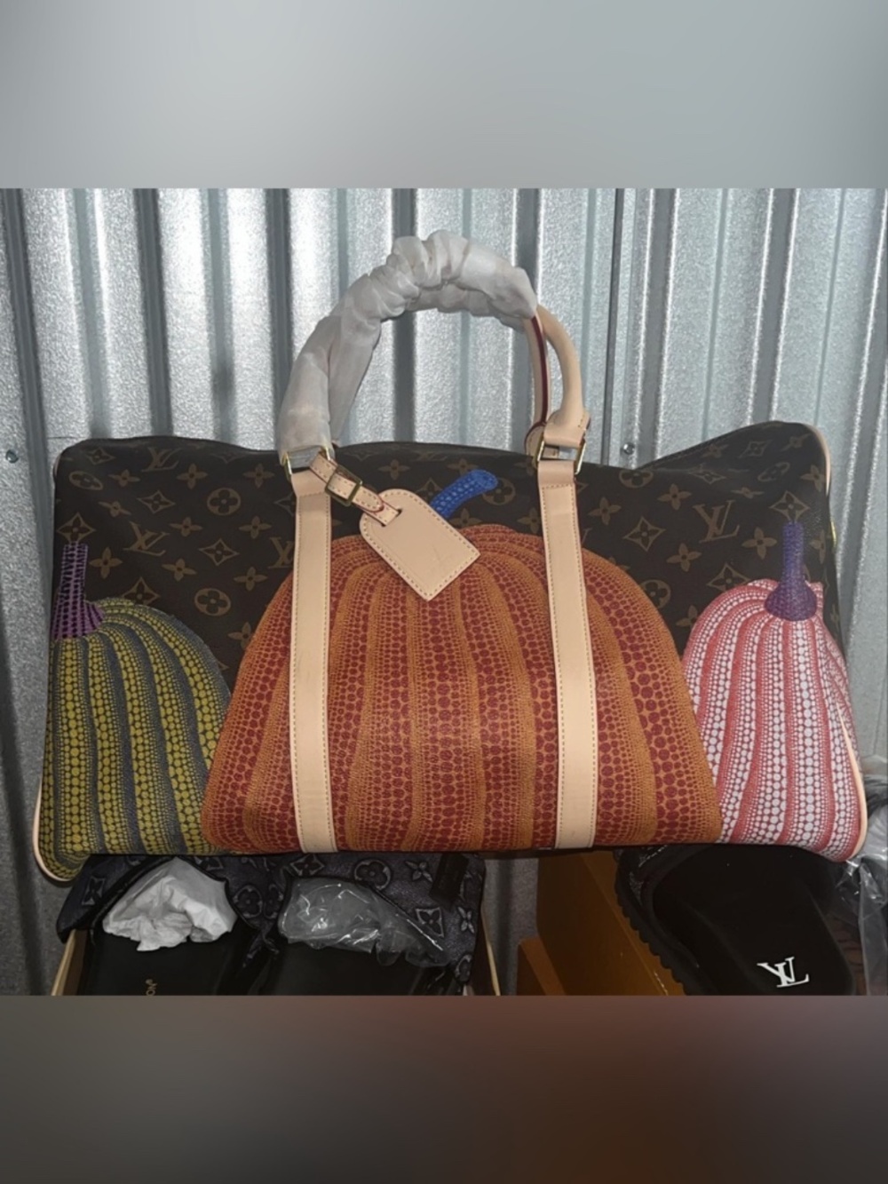 Cute fashion duffle bag